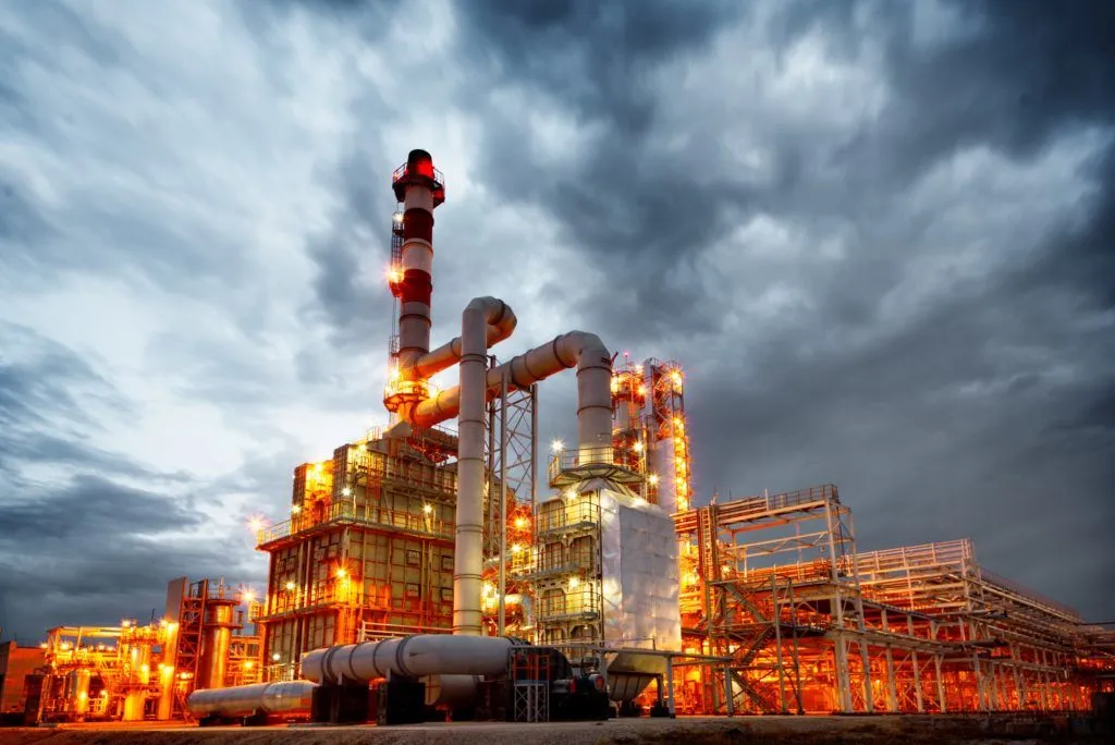 Industrial processing and energy infrastructure