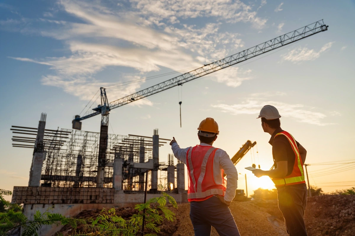 Construction project and site operations