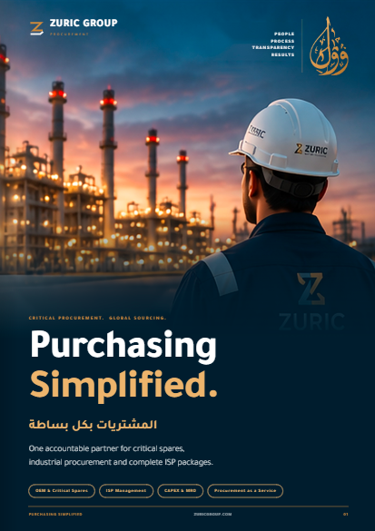 ZURIC Procurement corporate brochure cover